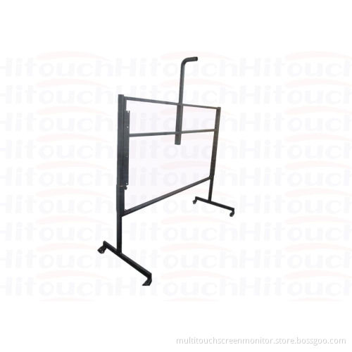 Whiteboard Mobile Stand For Interactive Teaching System With Strong Structure Black Color